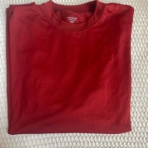 Patagonia Capilene Men’s Red Long Sleeve Shirt Size‎ XL